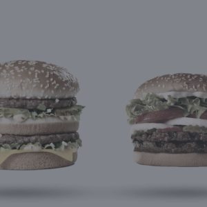 Burer tweet mac vs burger king